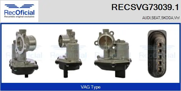 RECOFICIAL AGR-szelep - RECSVG73039.1 - TothCarparts