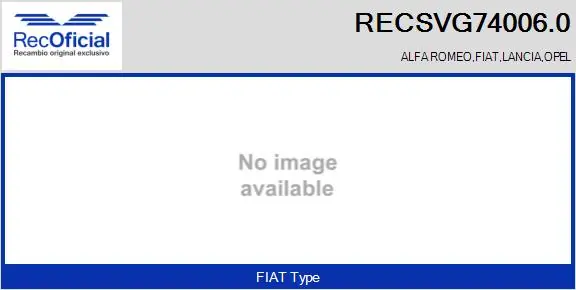 RECOFICIAL AGR-szelep - RECSVG74006.0 - TothCarparts