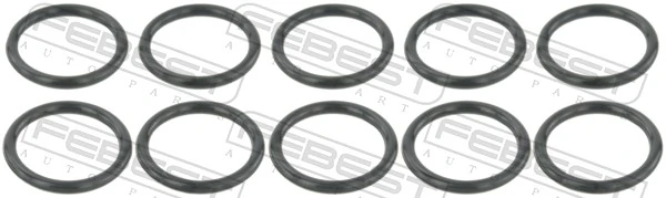FEBEST Tömítő Gyűrű, hűtőközeg-vezeték - RINGAH-017-PCS10 - TothCarparts