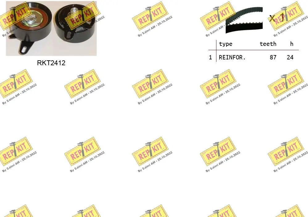 REPKIT Fogasszíjkészlet - RKTK0914 - TothCarparts