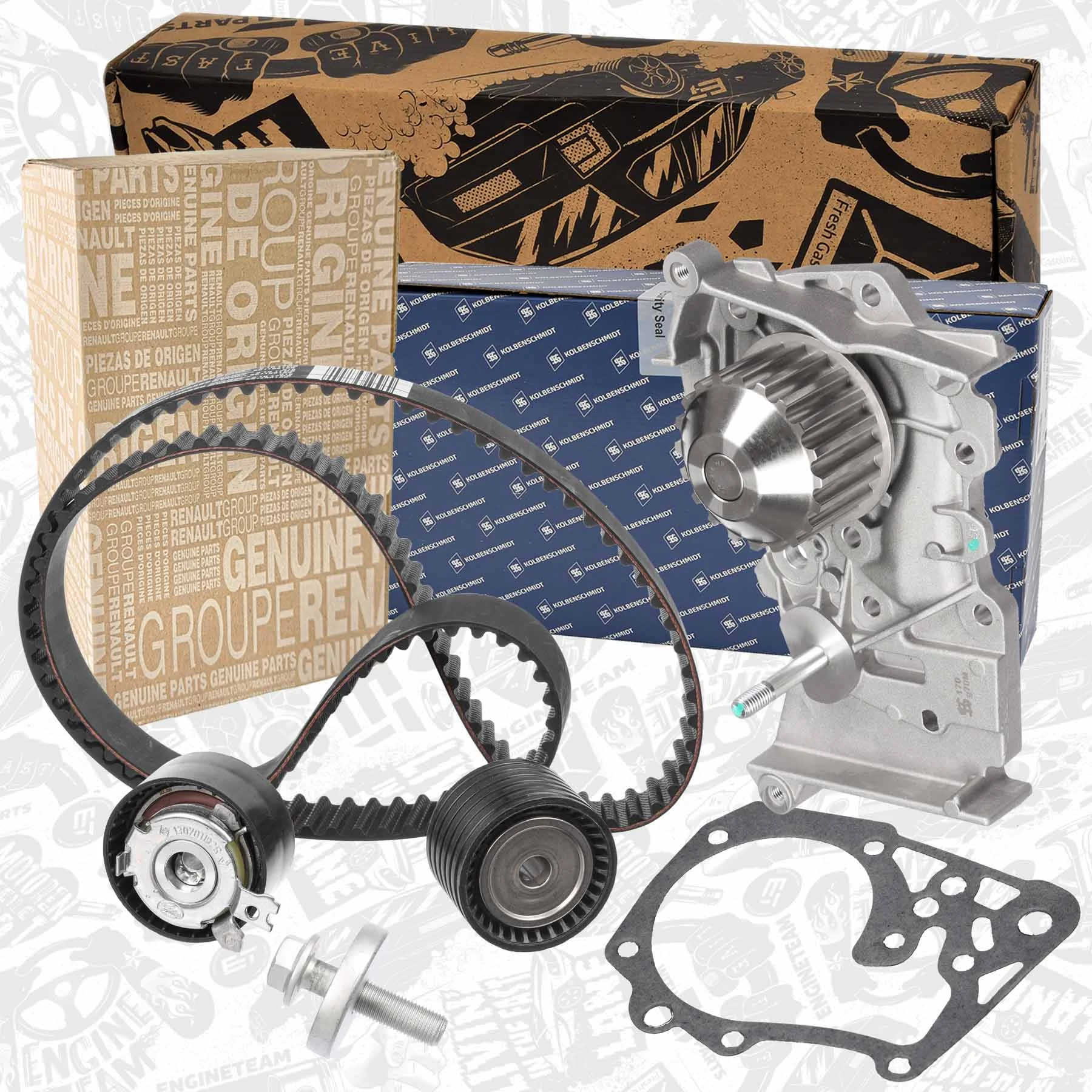 ET ENGINETEAM Vízpumpa + fogasszíj készlet - RM0010 - TothCarparts