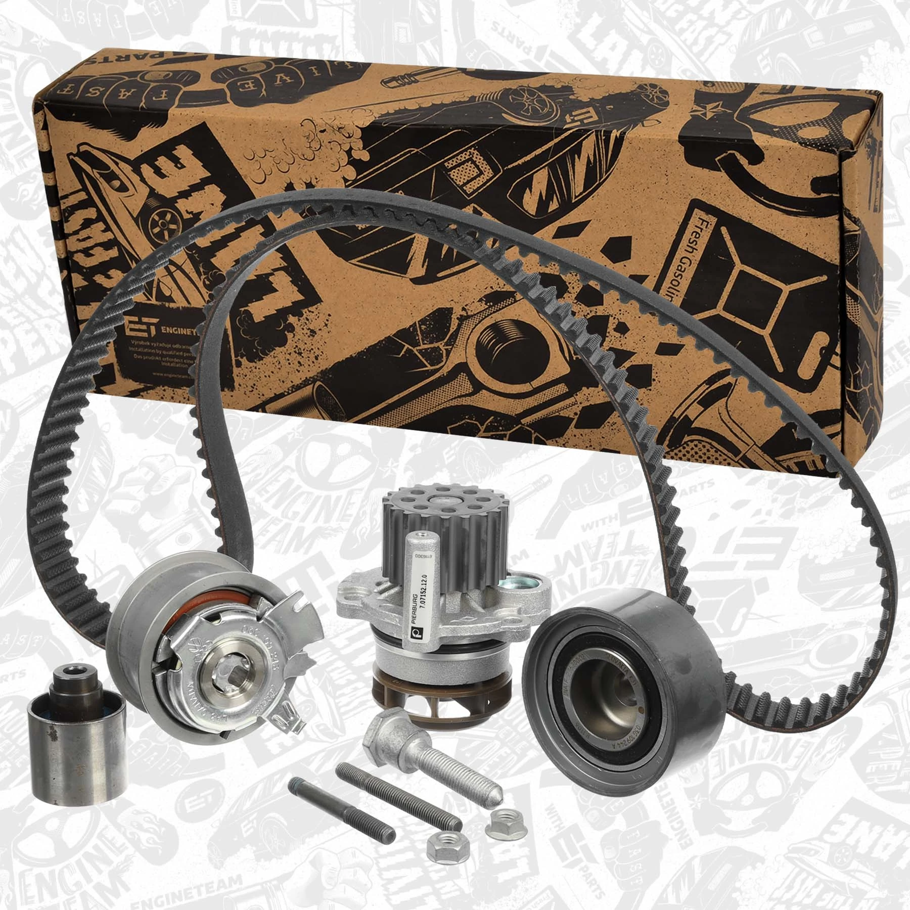 ET ENGINETEAM Vízpumpa + fogasszíj készlet - RM0014 - TothCarparts