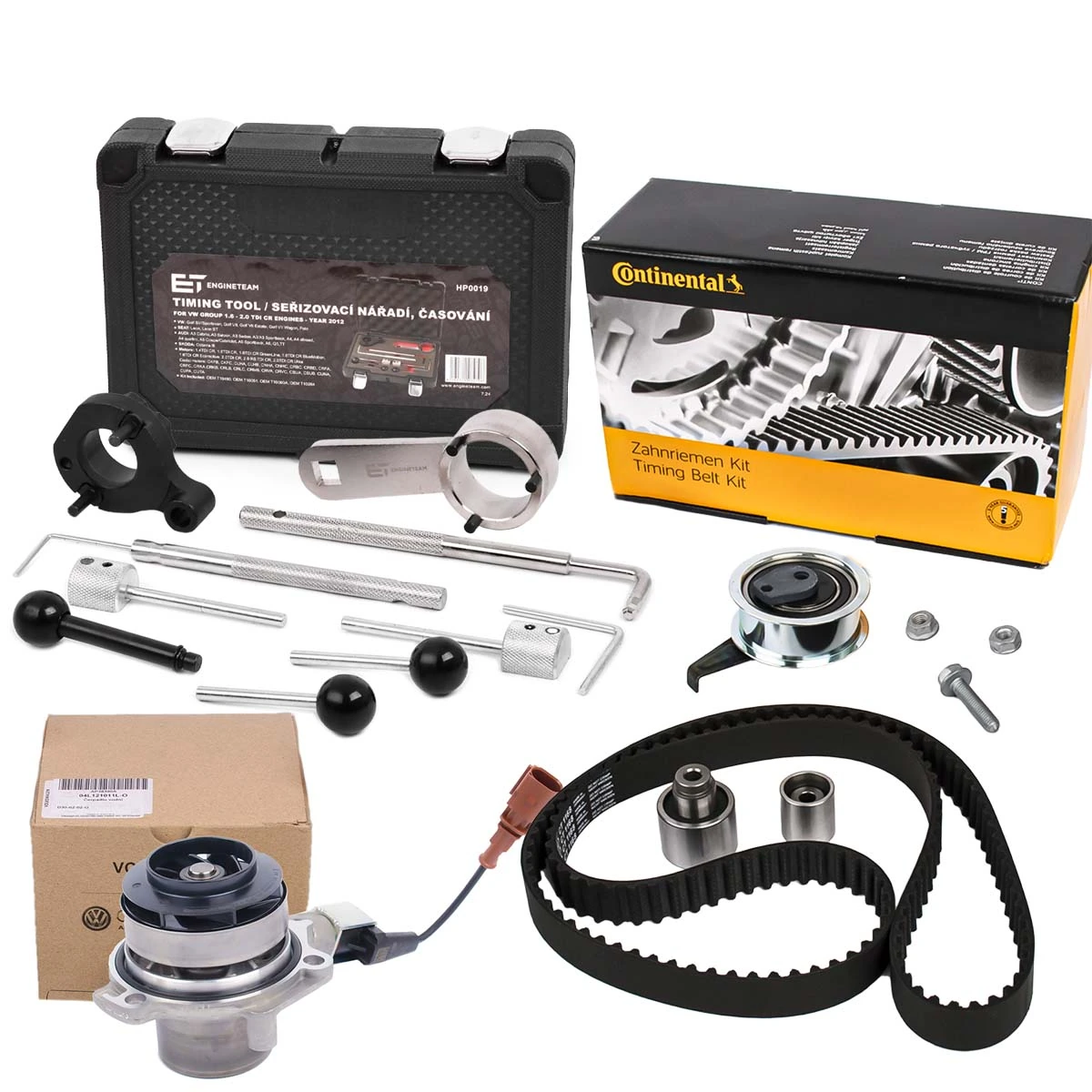 ET ENGINETEAM Vízpumpa + fogasszíj készlet - RM0016GEVR2 - TothCarparts