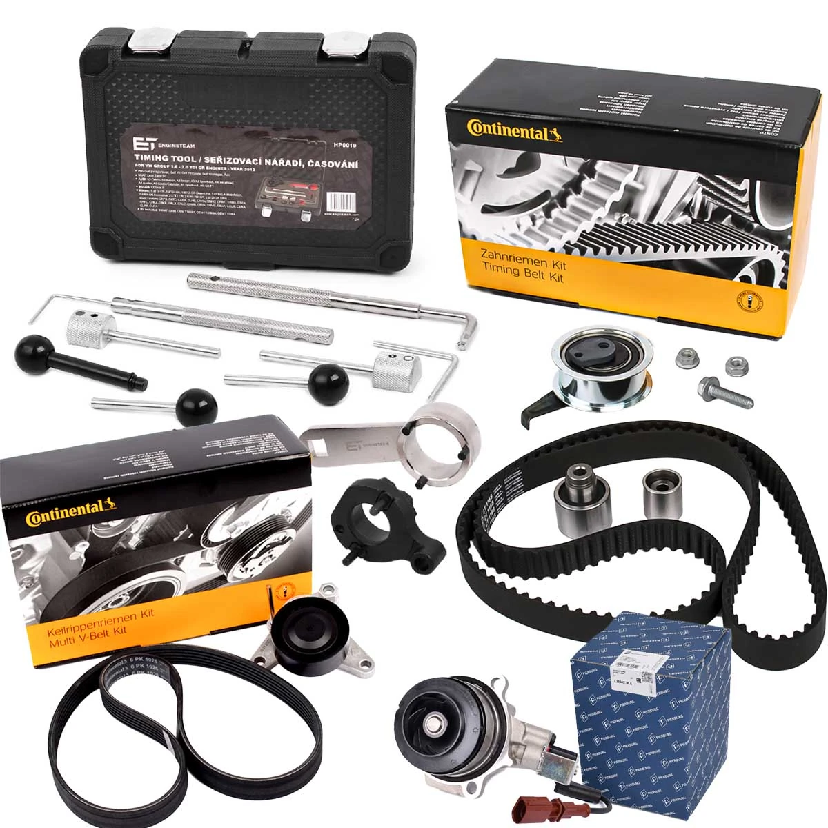 ET ENGINETEAM Vízpumpa + fogasszíj készlet - RM0016VR3 - TothCarparts