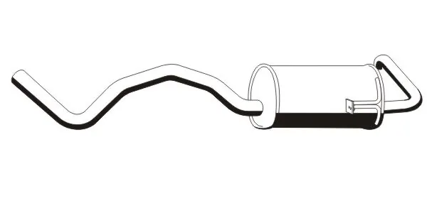 VEGAZ GmbH hátsó hangtompító - RS-370ERNS - TothCarparts