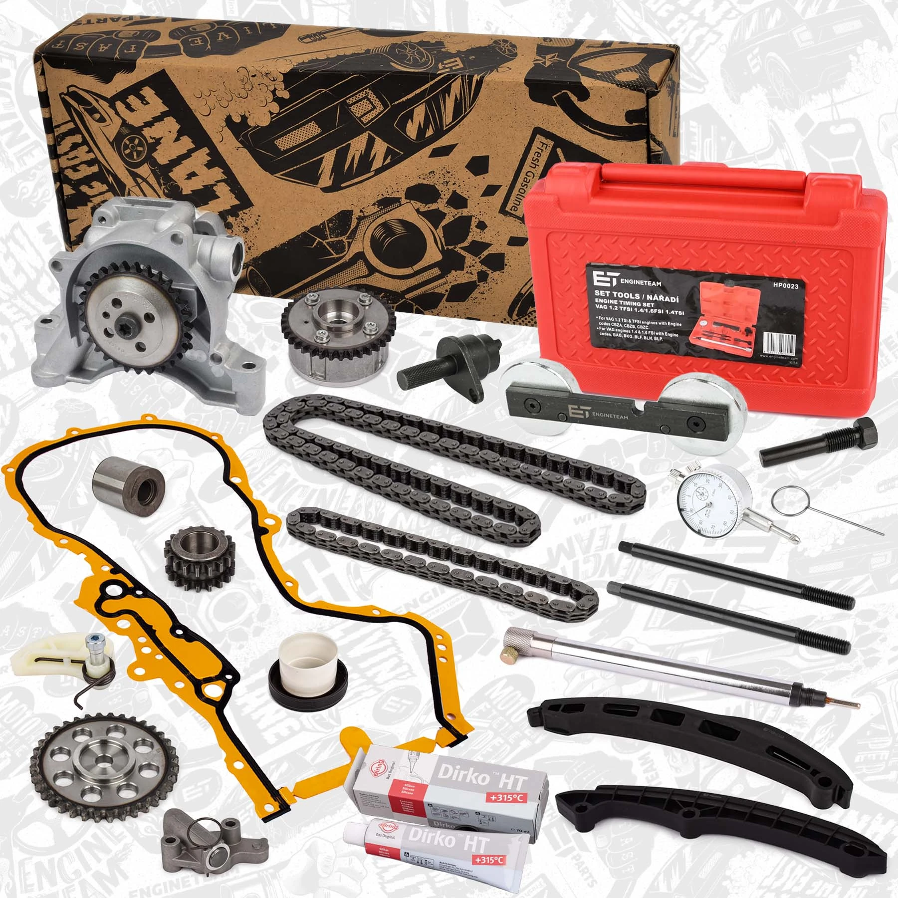 ET ENGINETEAM vezérműlánc készlet - RS0049VR10 - TothCarparts