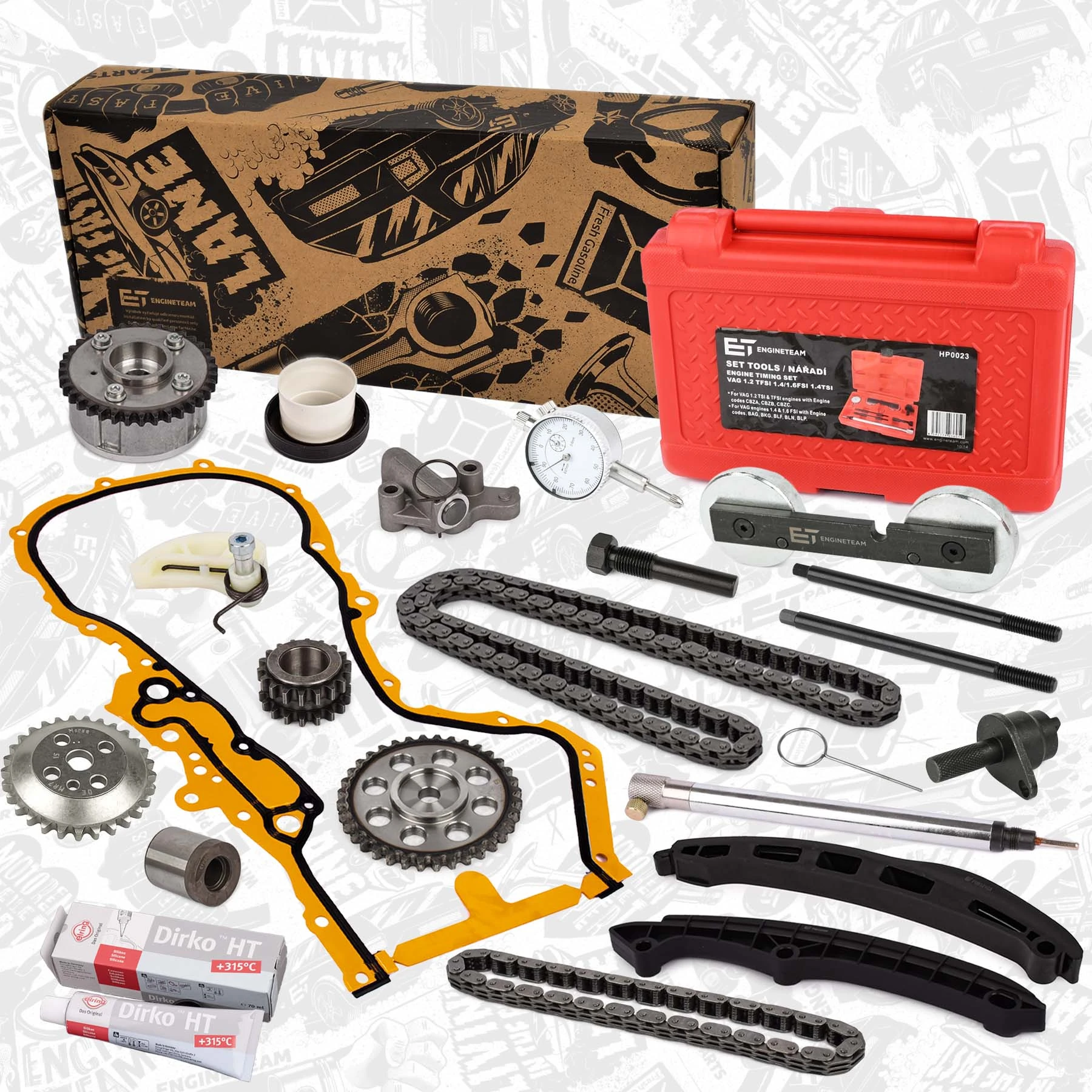 ET ENGINETEAM vezérműlánc készlet - RS0049VR13 - TothCarparts