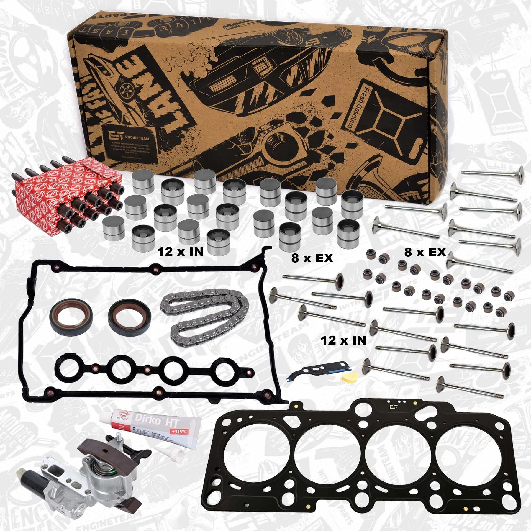 ET ENGINETEAM vezérműlánc készlet - RS0064VR1 - TothCarparts