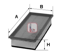 SOFIMA légszűrő - S 1612 A - TothCarparts
