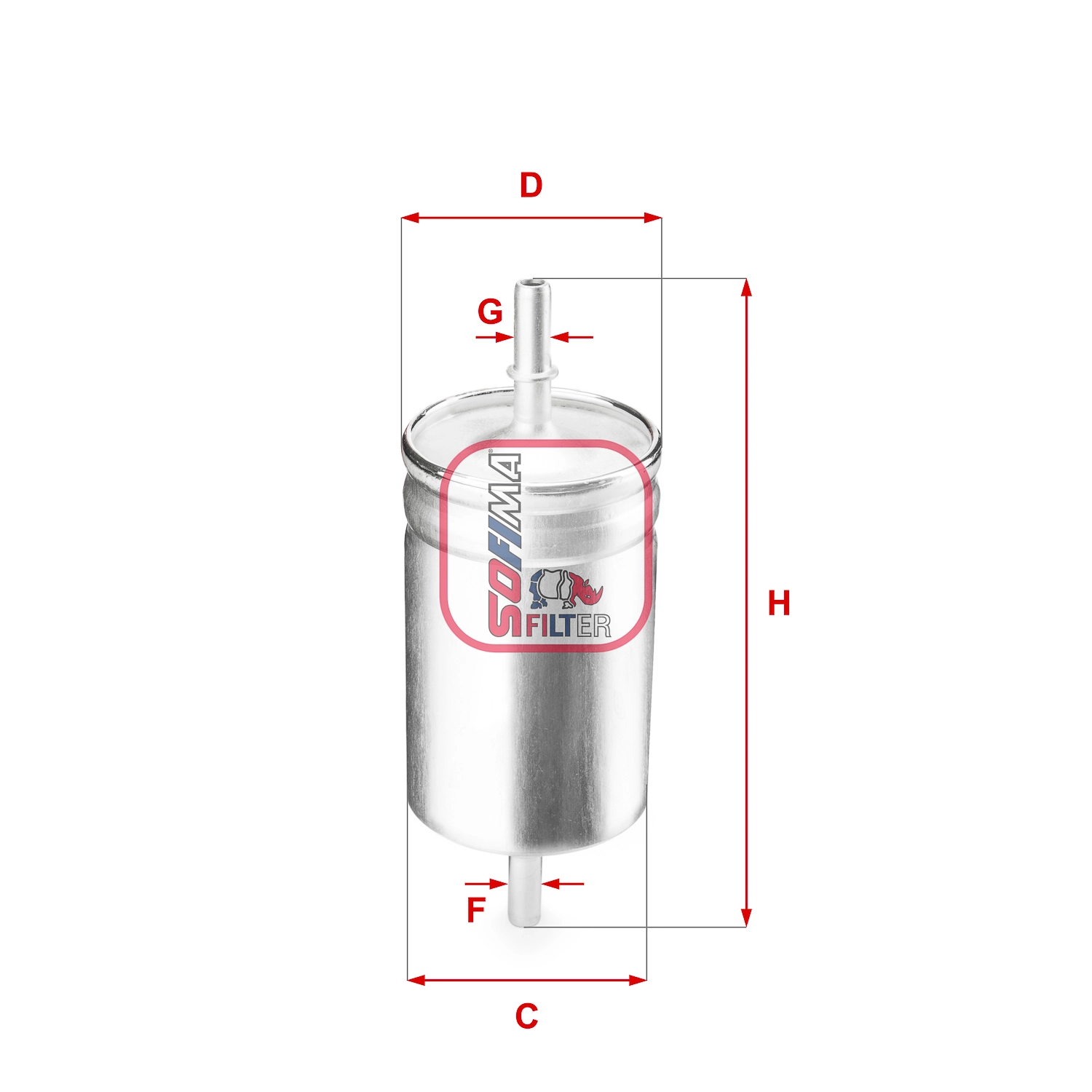 SOFIMA Üzemanyagszűrő - S 1722 B - TothCarparts