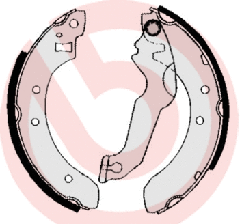 BREMBO fékpofakészlet - S 24 507 - TothCarparts