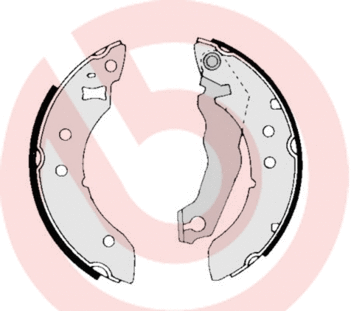 BREMBO fékpofakészlet - S 24 536 - TothCarparts