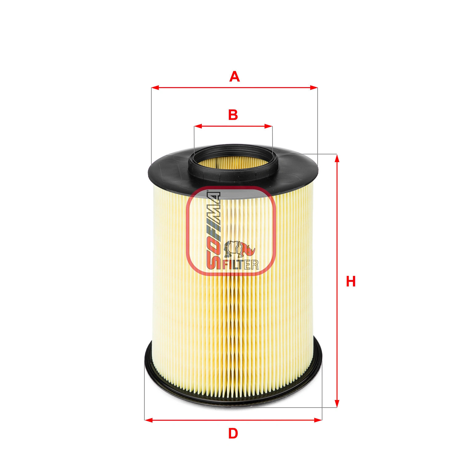 SOFIMA légszűrő - S 2722 A - TothCarparts