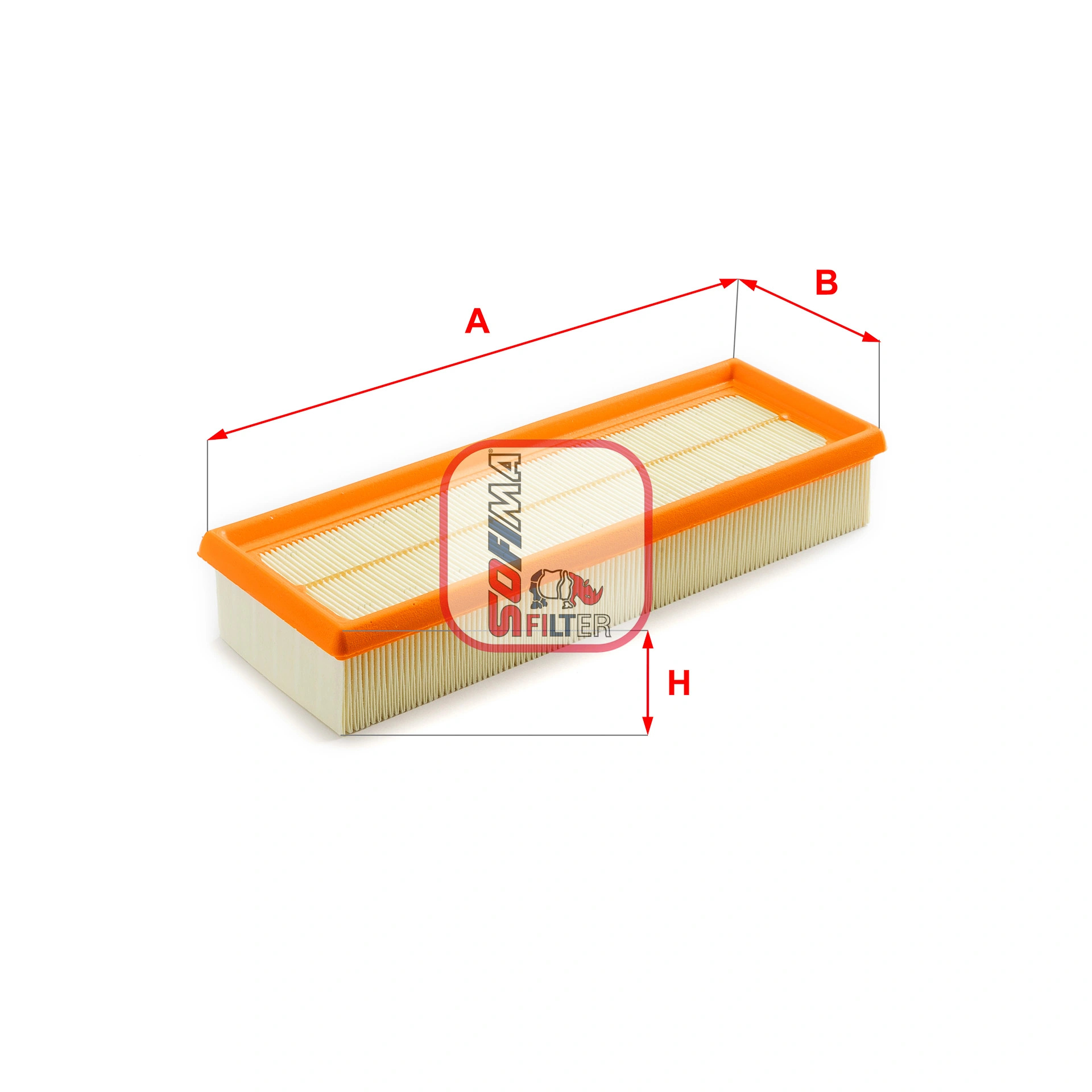 SOFIMA légszűrő - S 3021 A - TothCarparts