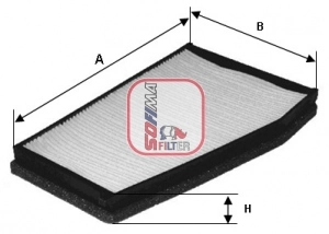 SOFIMA szűrő, utastér levegő - S 3133 C - TothCarparts