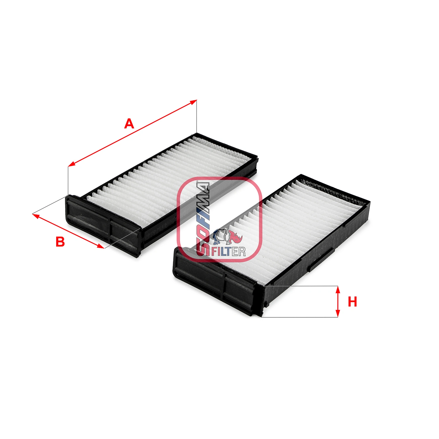 SOFIMA szűrő, utastér levegő - S 3338 C - TothCarparts