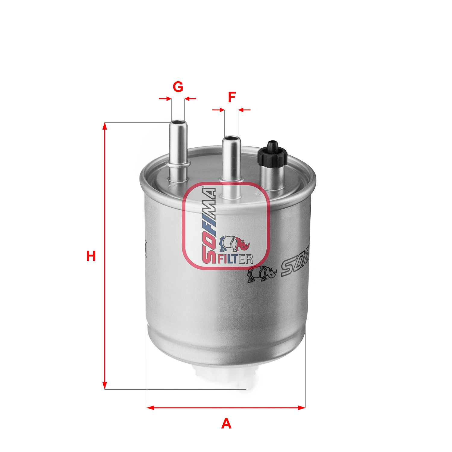 SOFIMA Üzemanyagszűrő - S 4117 NR - TothCarparts