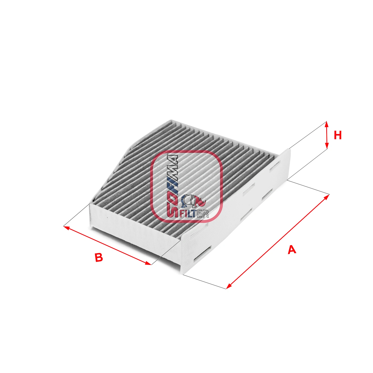 SOFIMA szűrő, utastér levegő - S 4124 CA - TothCarparts