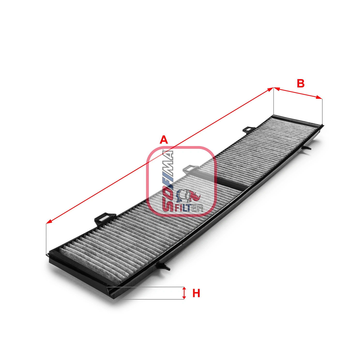 SOFIMA szűrő, utastér levegő - S 4154 CA - TothCarparts