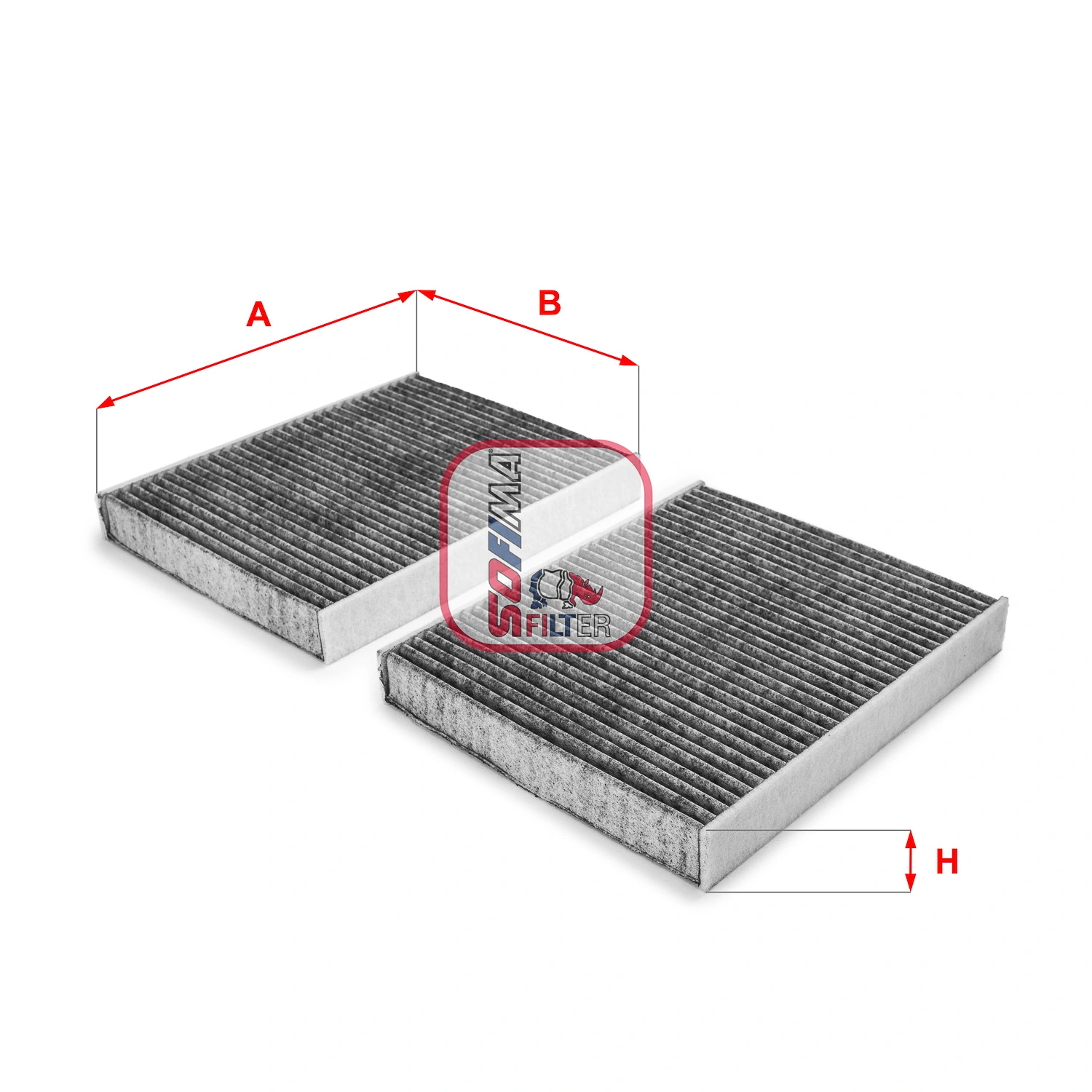 SOFIMA szűrő, utastér levegő - S 4231 CA - TothCarparts