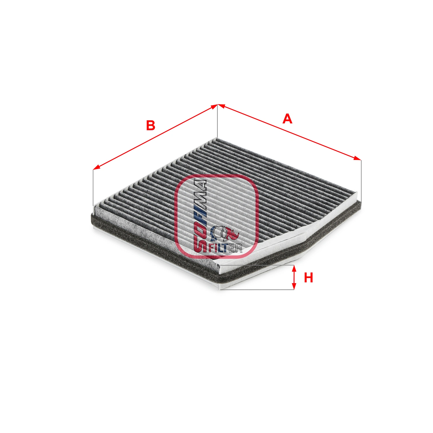 SOFIMA szűrő, utastér levegő - S 4262 CA - TothCarparts