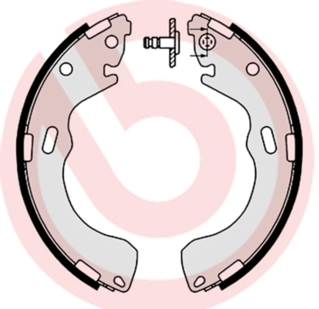 BREMBO fékpofakészlet - S 49 521 - TothCarparts