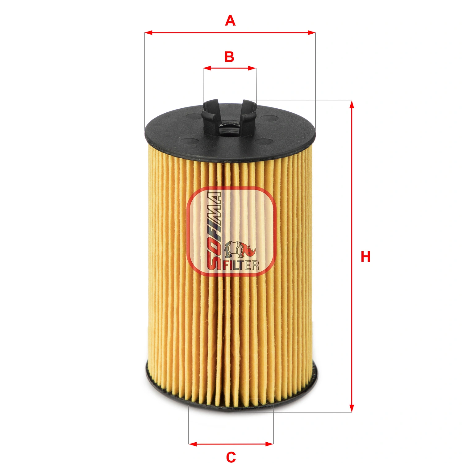 SOFIMA olajszűrő - S 5012 PE - TothCarparts
