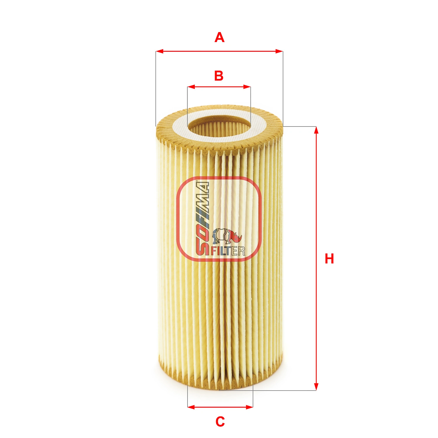 SOFIMA olajszűrő - S 5040 PE - TothCarparts