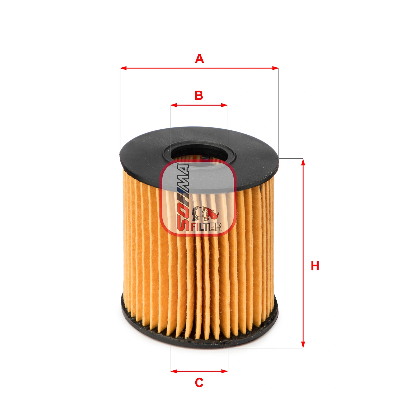 SOFIMA olajszűrő - S 5060 PE - TothCarparts