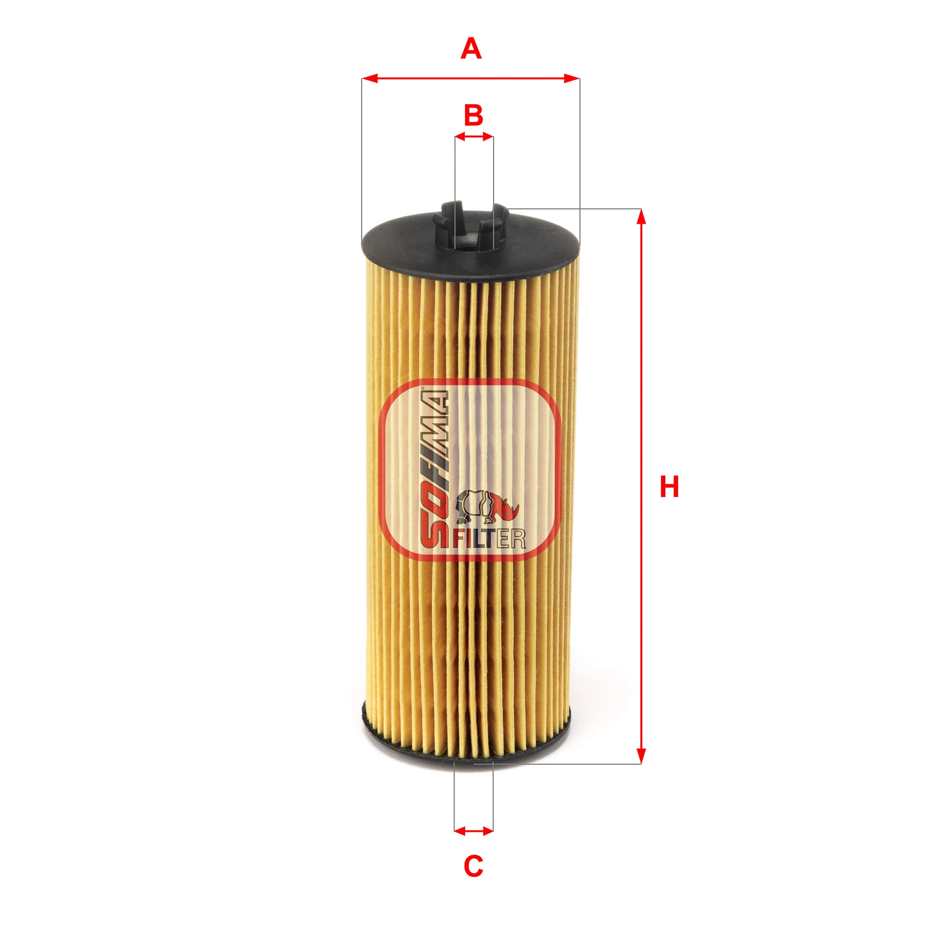 SOFIMA olajszűrő - S 5204 PE - TothCarparts