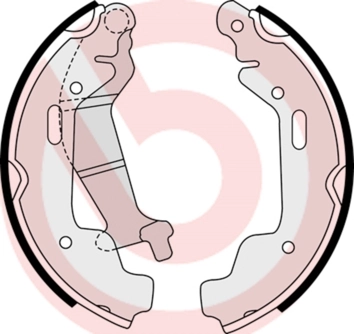 BREMBO fékpofakészlet - S 59 516 - TothCarparts