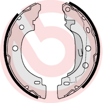 BREMBO fékpofakészlet - S 68 523 - TothCarparts