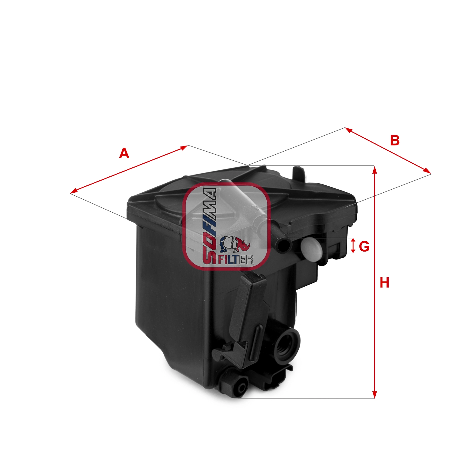 SOFIMA Üzemanyagszűrő - S 7420 NR - TothCarparts