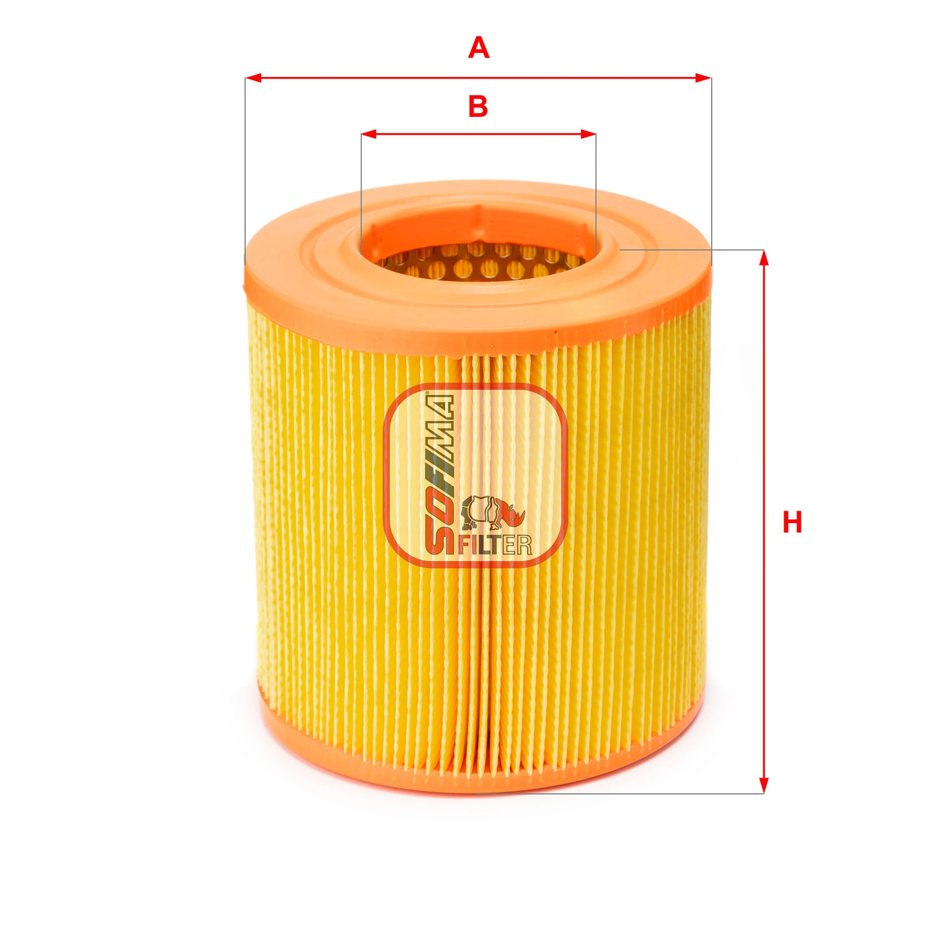 SOFIMA légszűrő - S 7603 A - TothCarparts