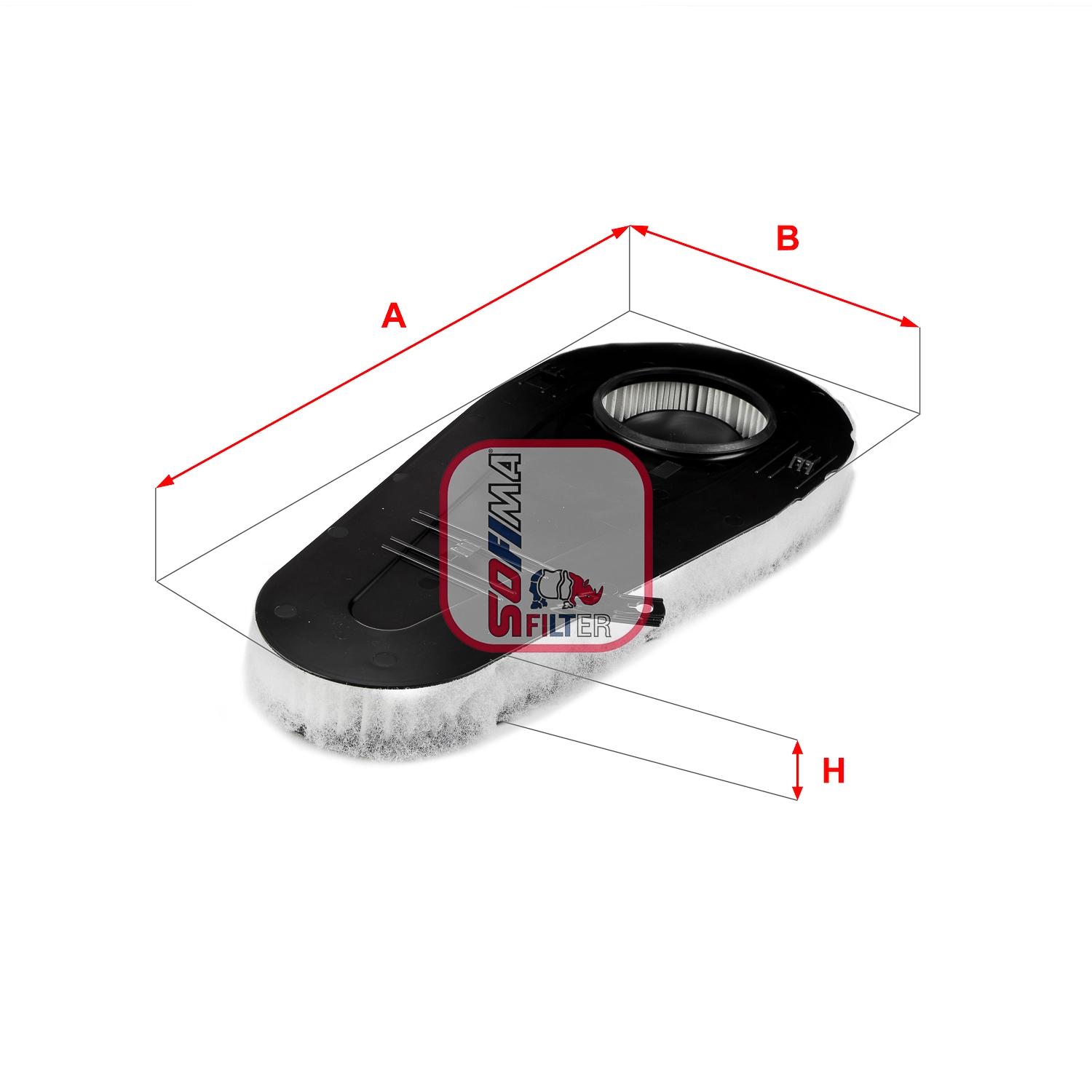 SOFIMA légszűrő - S 7A97 A - TothCarparts