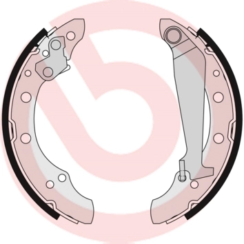 BREMBO fékpofakészlet - S 85 511 - TothCarparts
