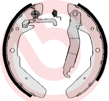 BREMBO fékpofakészlet - S 85 517 - TothCarparts