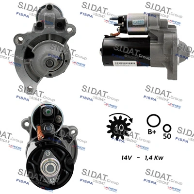 SIDAT önindító - S12BH0005 - TothCarparts