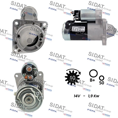 SIDAT önindító - S12MH0822A2 - TothCarparts