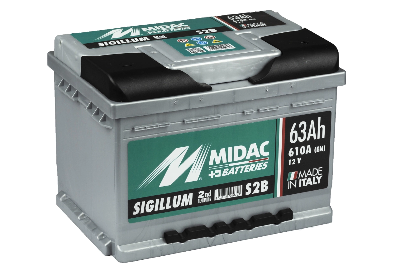 MIDAC S.p.A. Indító akkumulátor - S2B - TothCarparts
