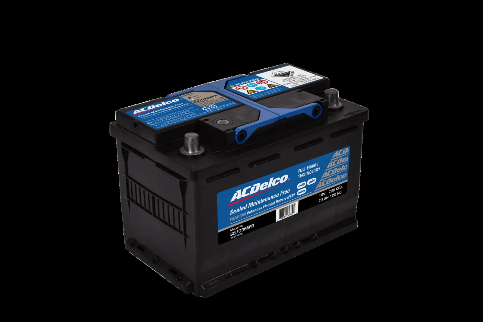 ACDelco Oceania Indító akkumulátor - S57038EFB - TothCarparts
