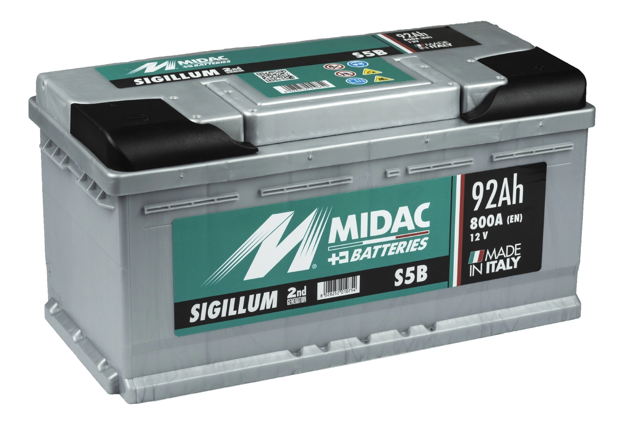 MIDAC S.p.A. Indító akkumulátor - S5B - TothCarparts