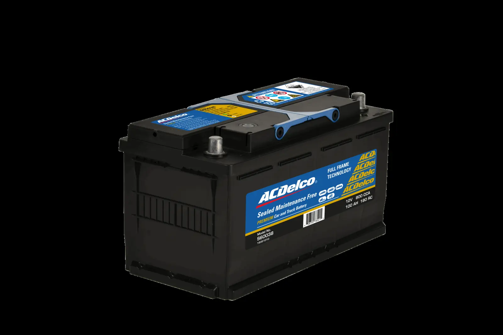 ACDelco Oceania Indító akkumulátor - S60038 - TothCarparts