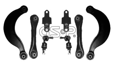 GSP javítókészlet, keresztlengőkar - S990012SK - TothCarparts