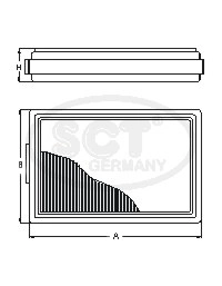 SCT - MANNOL szűrő, utastér levegő - SA 1144 - TothCarparts