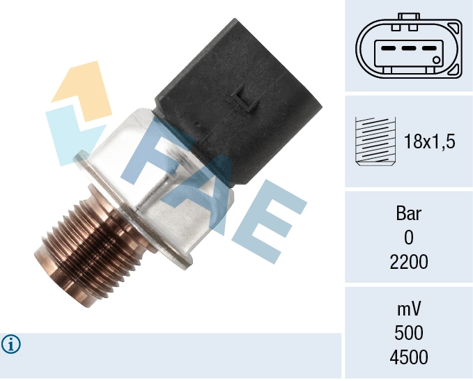 FAE érzékelő, üzemanyag nyomás - 15622 - TothCarparts