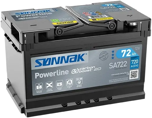 SONNAK Indító akkumulátor - SA722 - TothCarparts