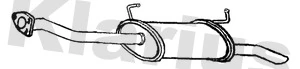 KLARIUS hátsó hangtompító - 211625 - TothCarparts
