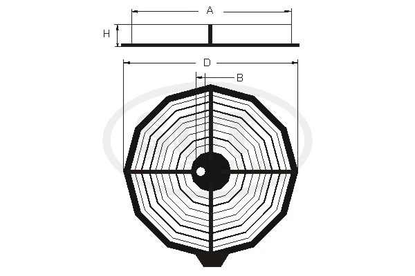 SCT - MANNOL légszűrő - SB 055 - TothCarparts