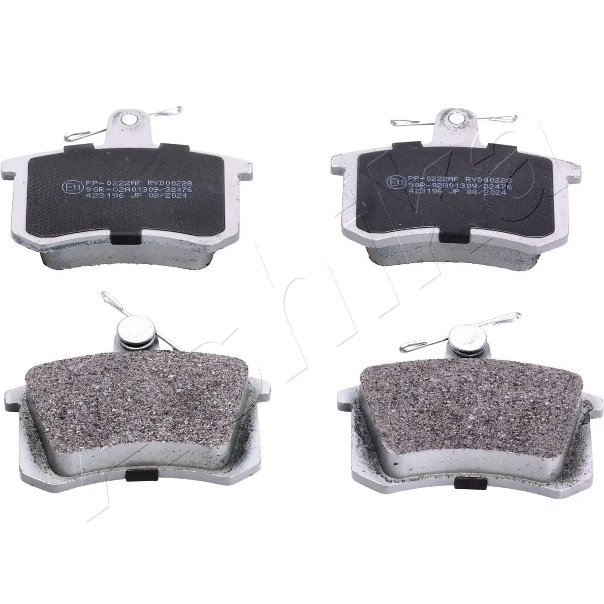 ASHIKA fékbetétkészlet, tárcsafék - 51-00-0222 - TothCarparts